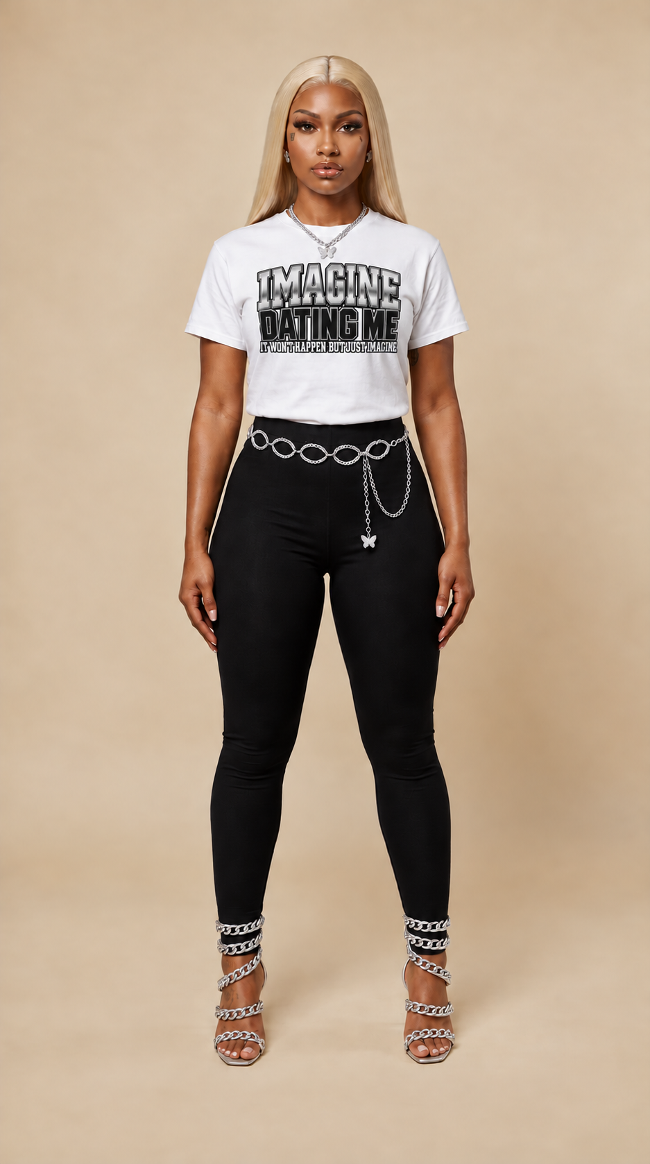 Imagine Dating Me. It Won't Happen But Just Imagine adult tee