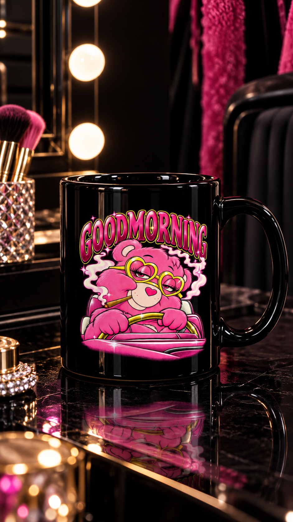 Good Morning glossy mug