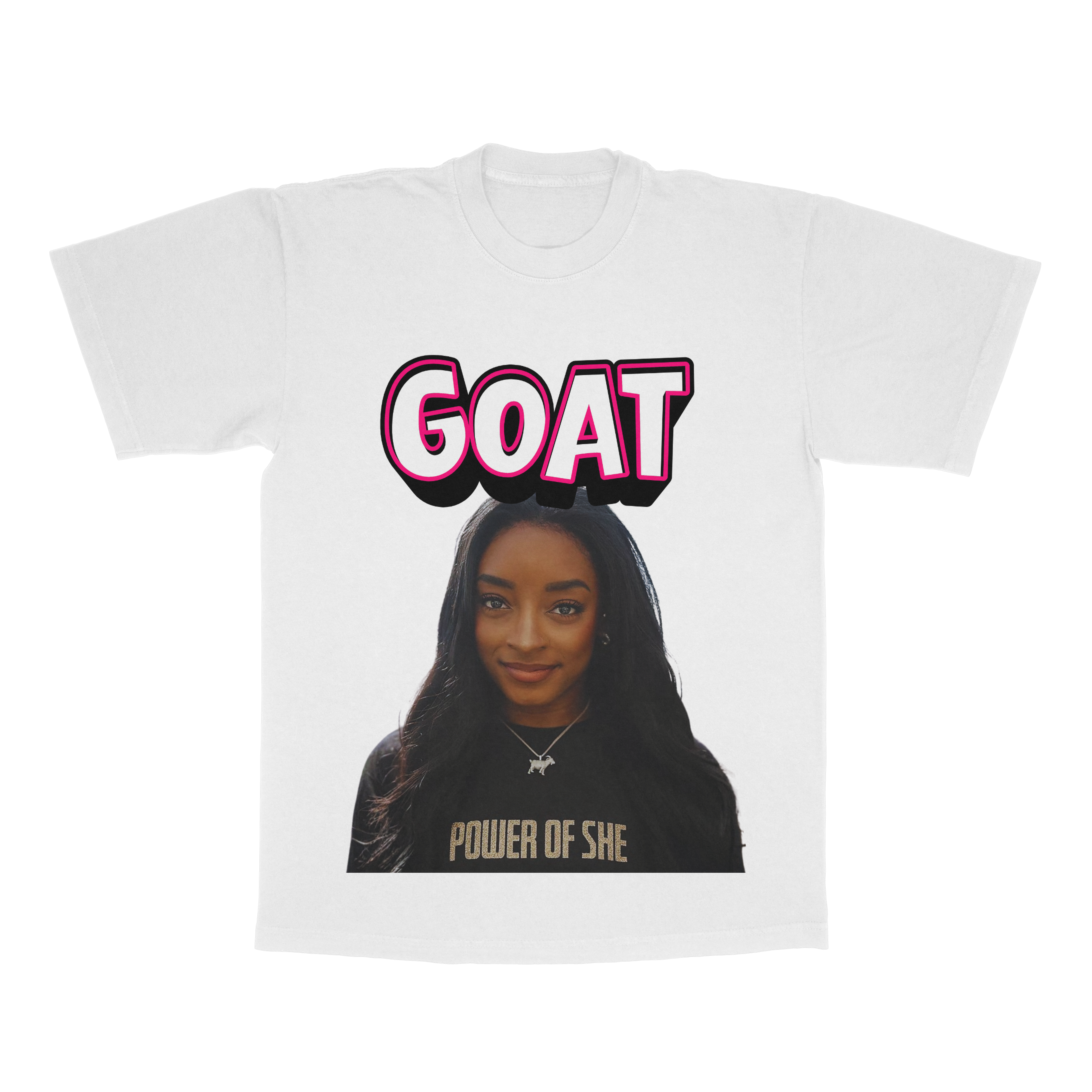 Goat (Simone Biles) adult t-shirt