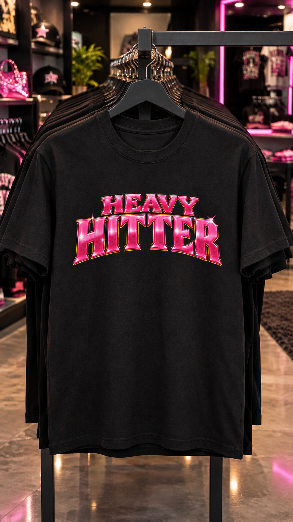 Heavy Hitter adult tee