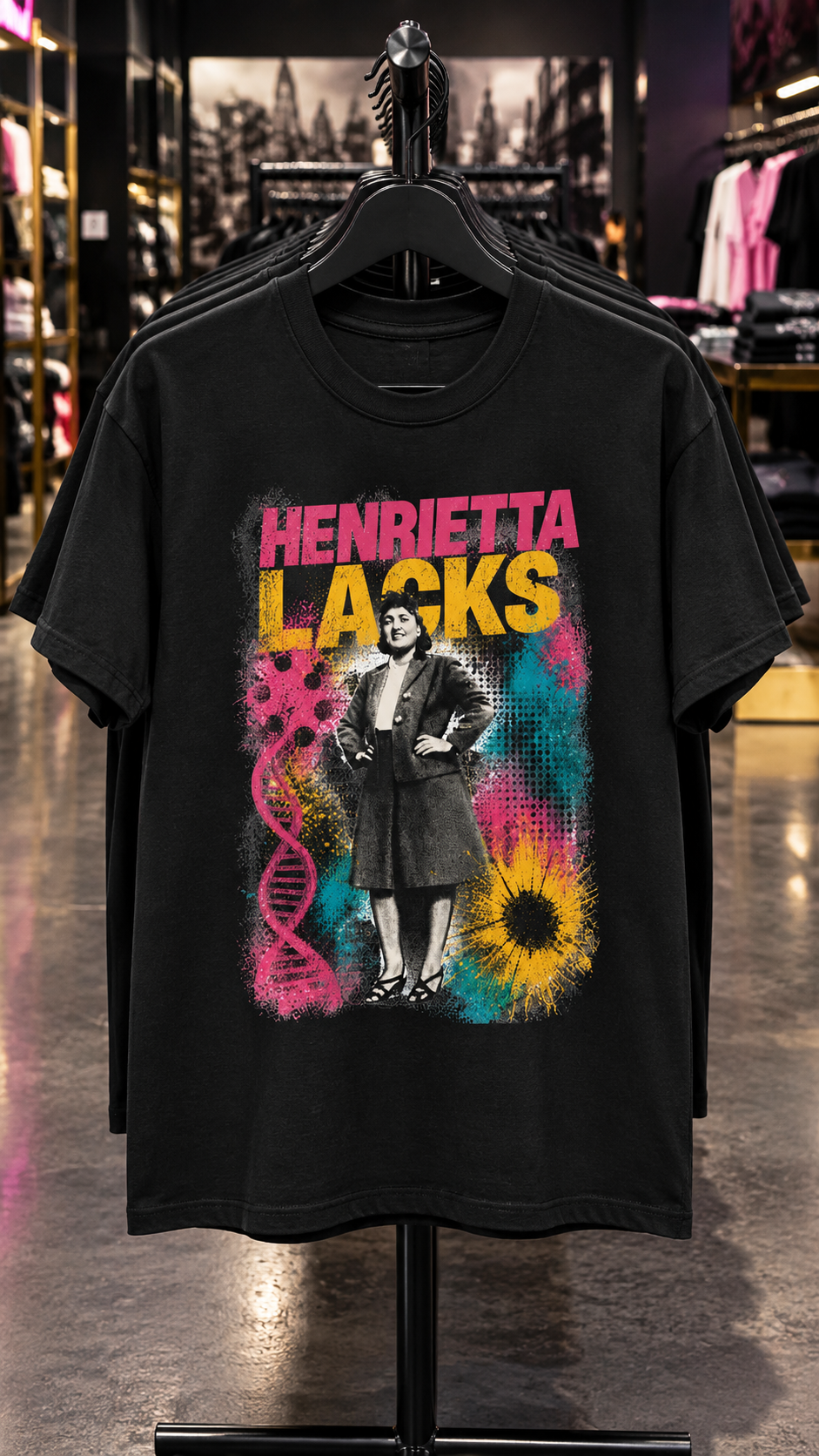 Henrietta Lacks adult tee