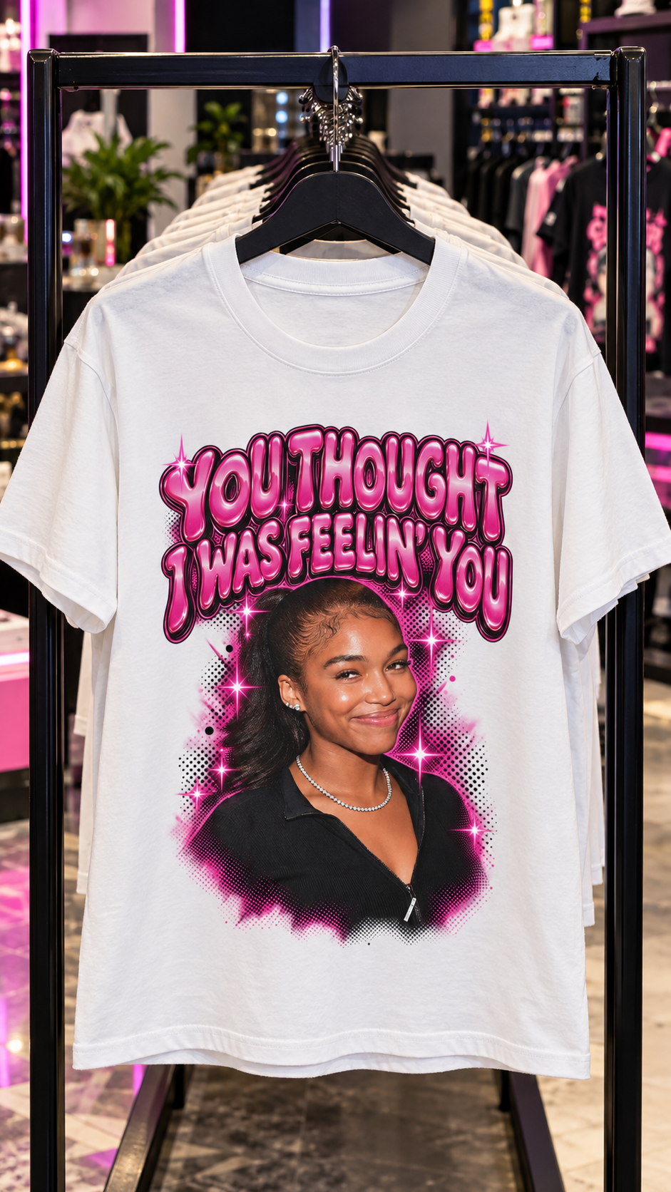 You Thought I Was Feelin' You adult tee