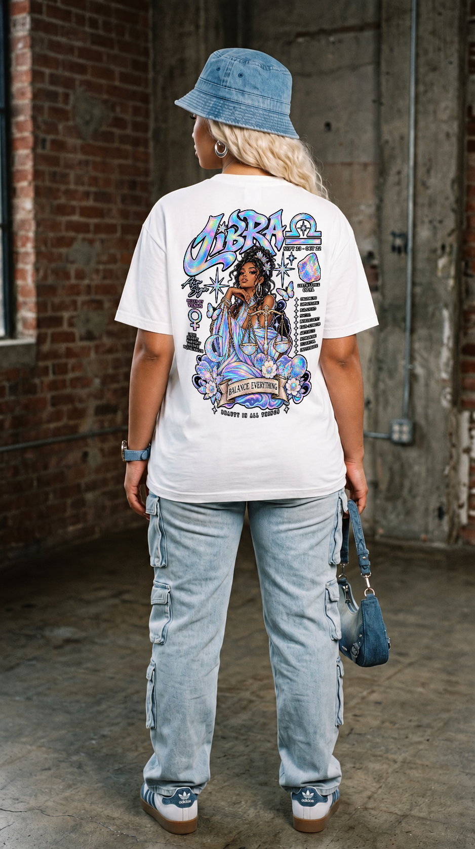 Libra adult tee