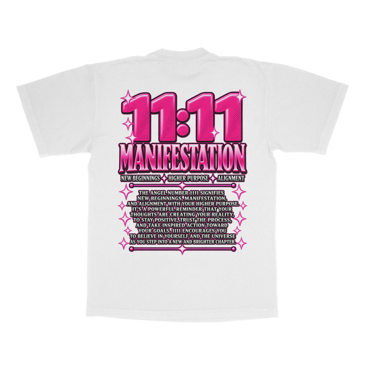Angel Numbers adult tee