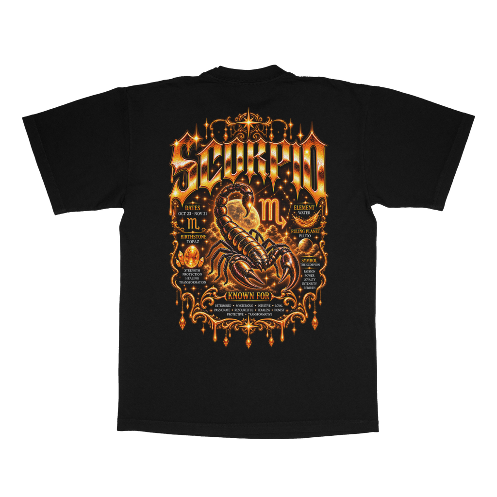 Scorpio adult tee