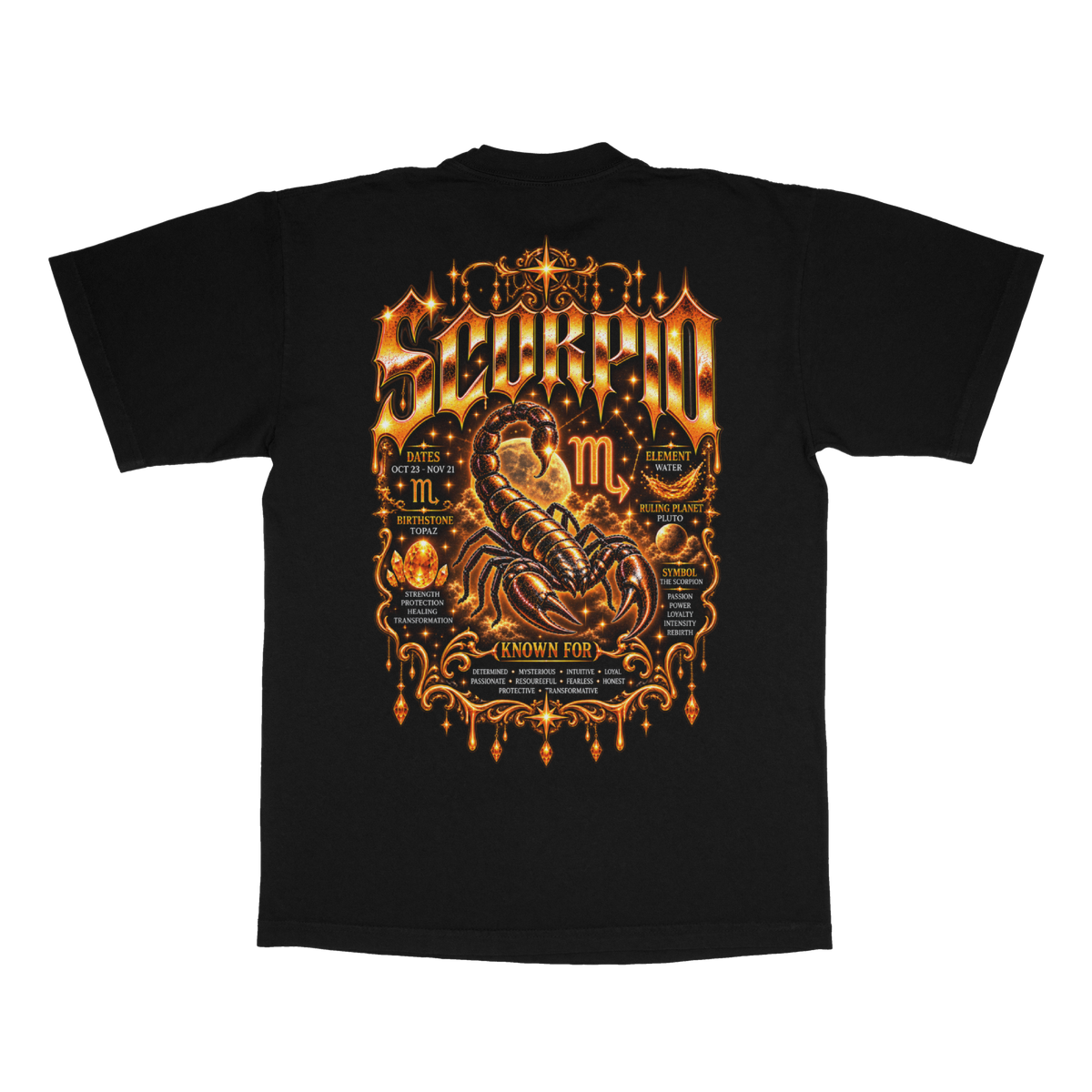 Scorpio adult tee