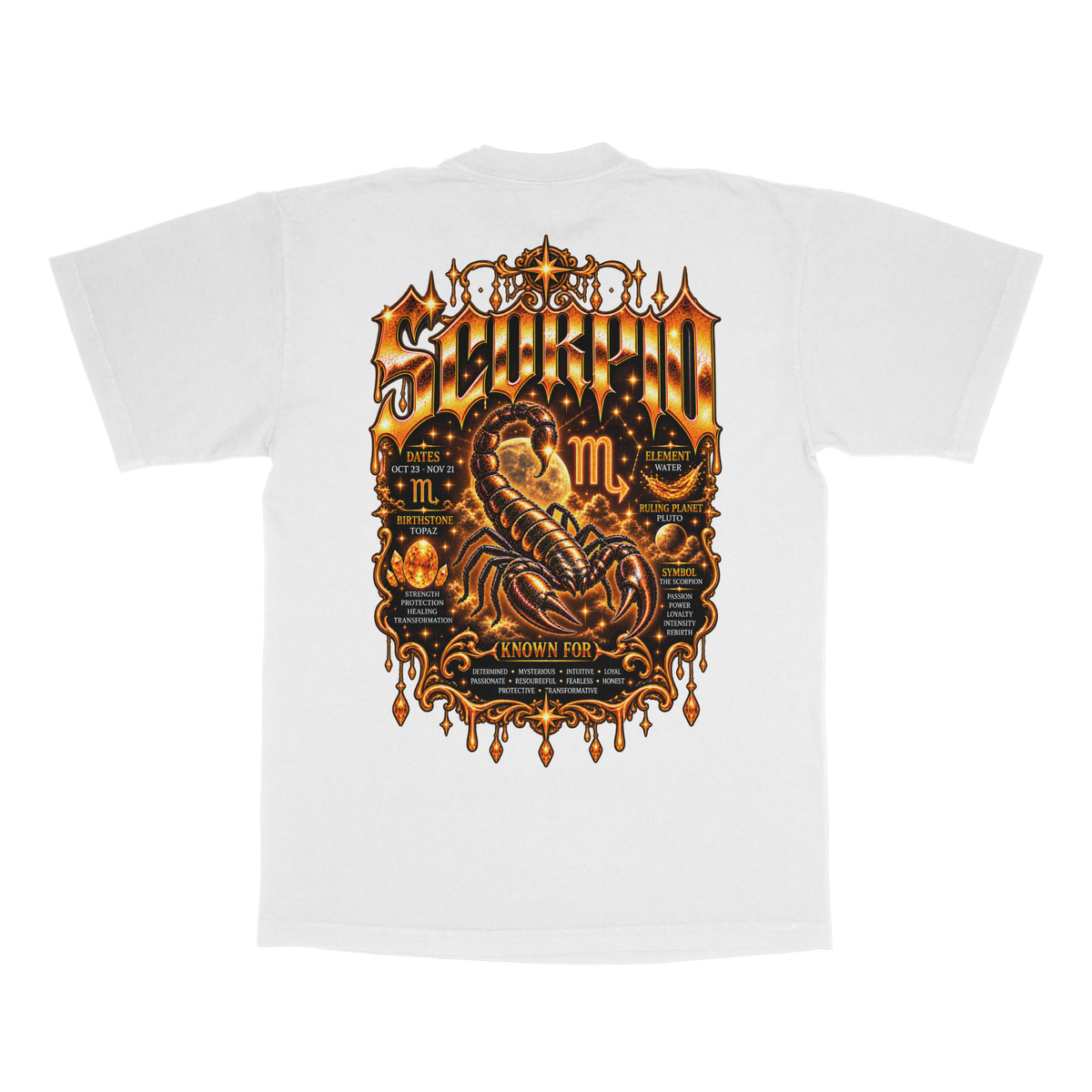 Scorpio adult tee