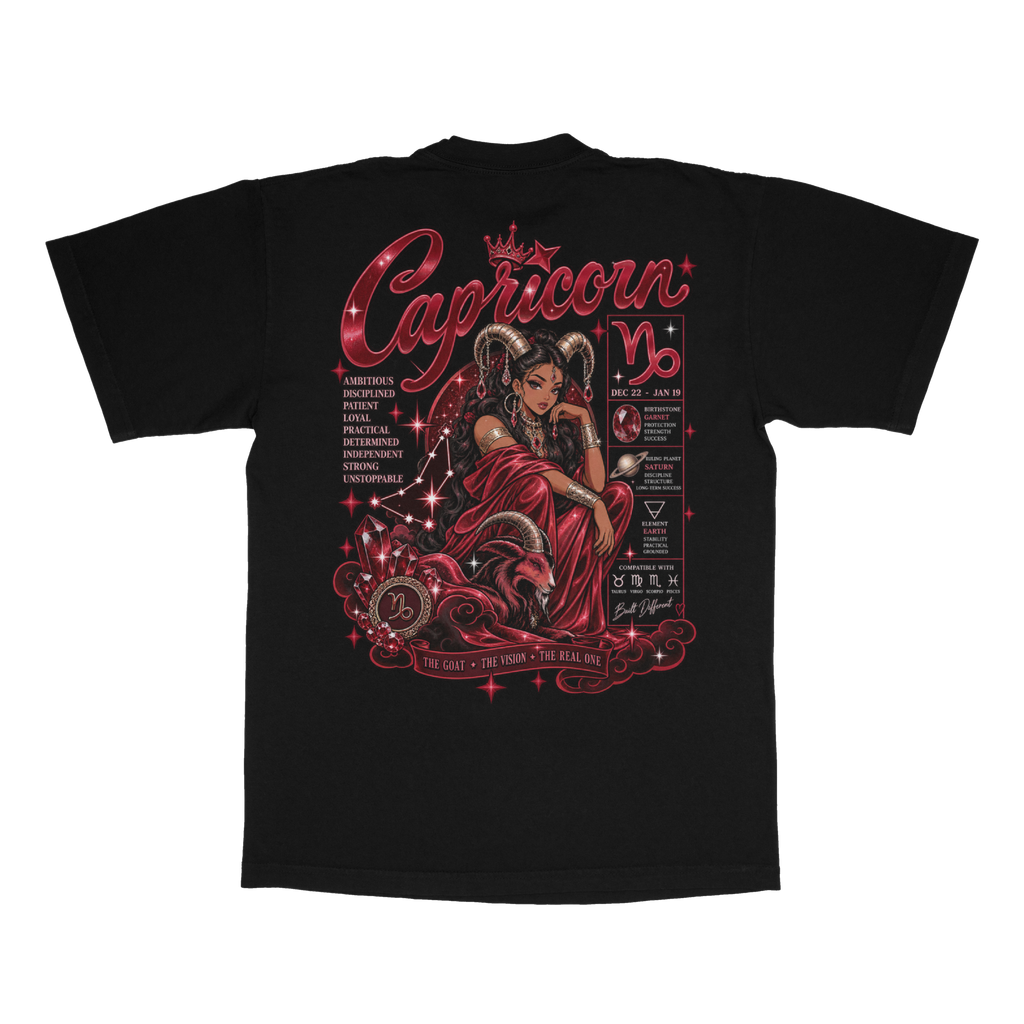 Capricorn adult tee