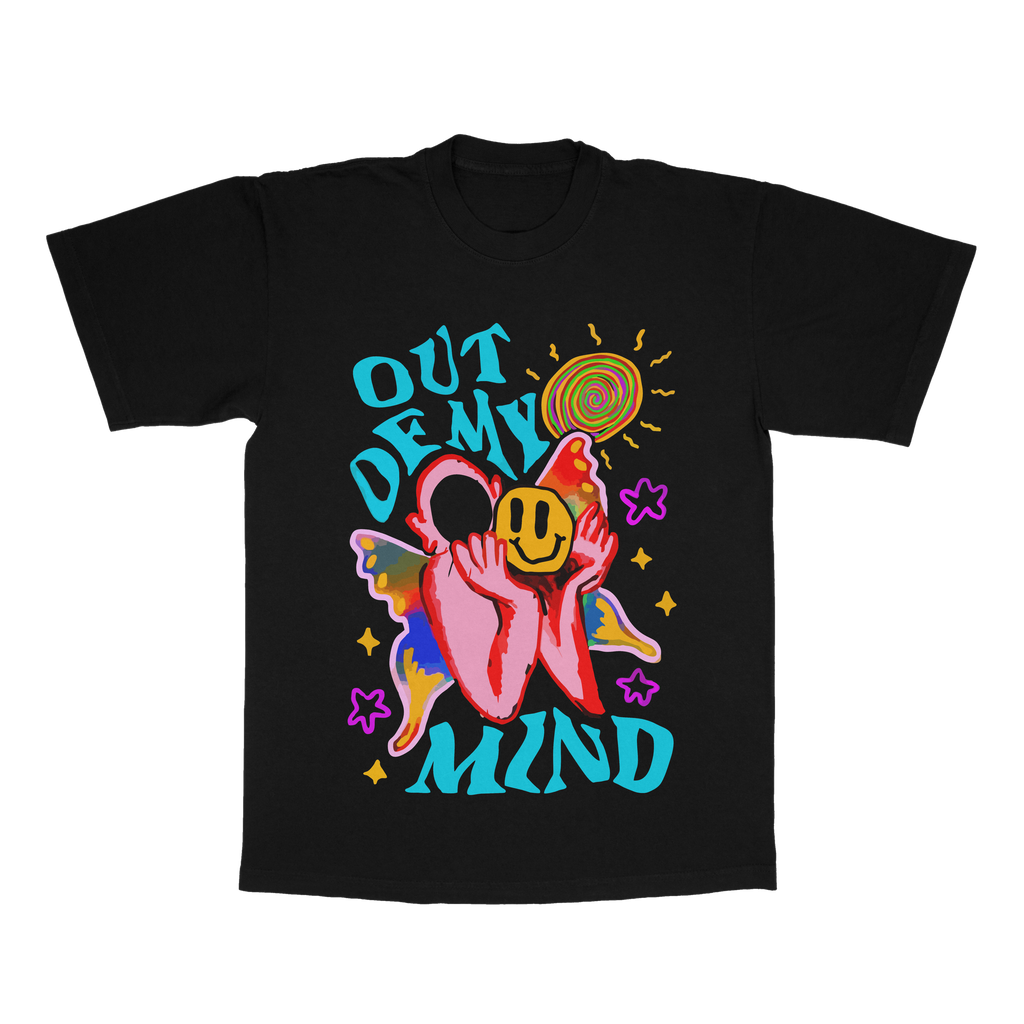Out Of My Mind, Who Cares Get Money adult t-shirt