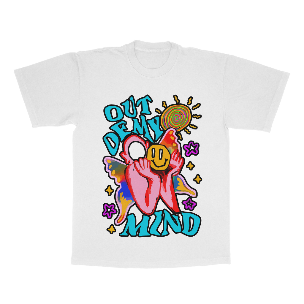 Out Of My Mind, Who Cares Get Money adult t-shirt