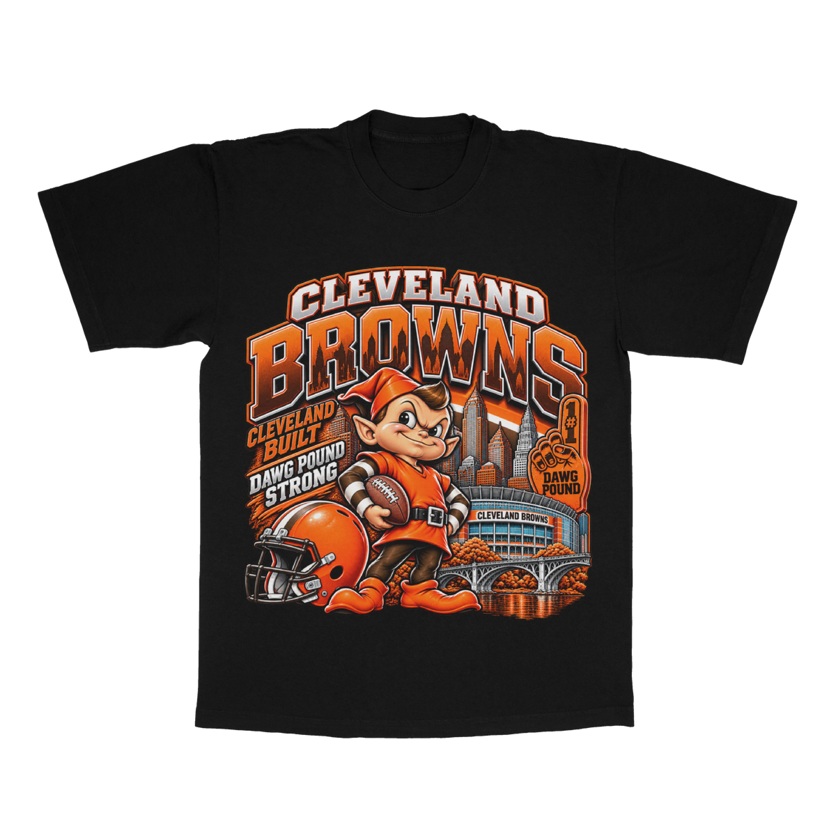 Cleveland Browns adult tee