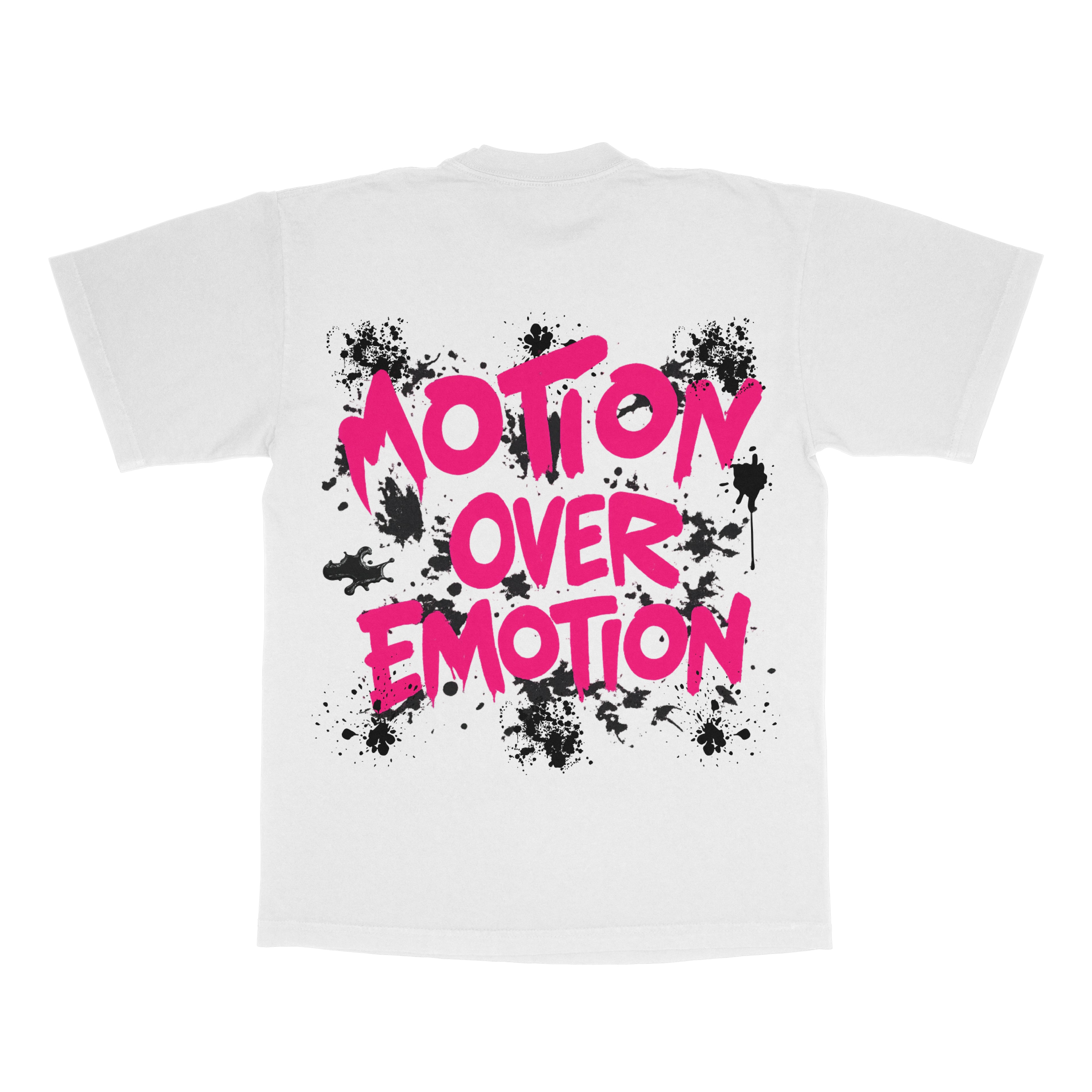 Motion Over Emotion adult tee