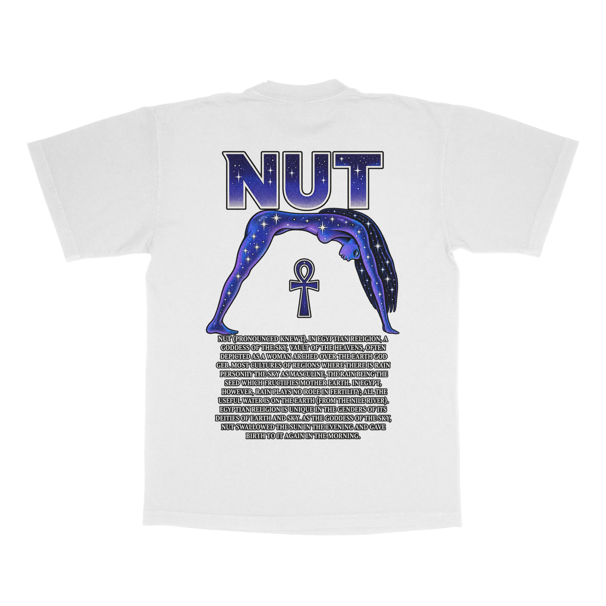 Sky Goddess "NUT" adult tee