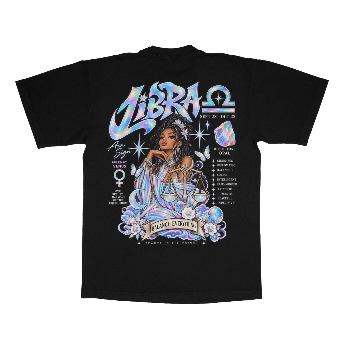 Libra adult tee