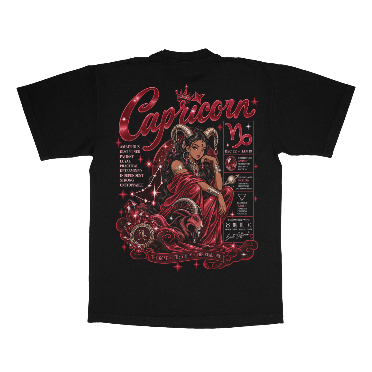 Capricorn adult tee
