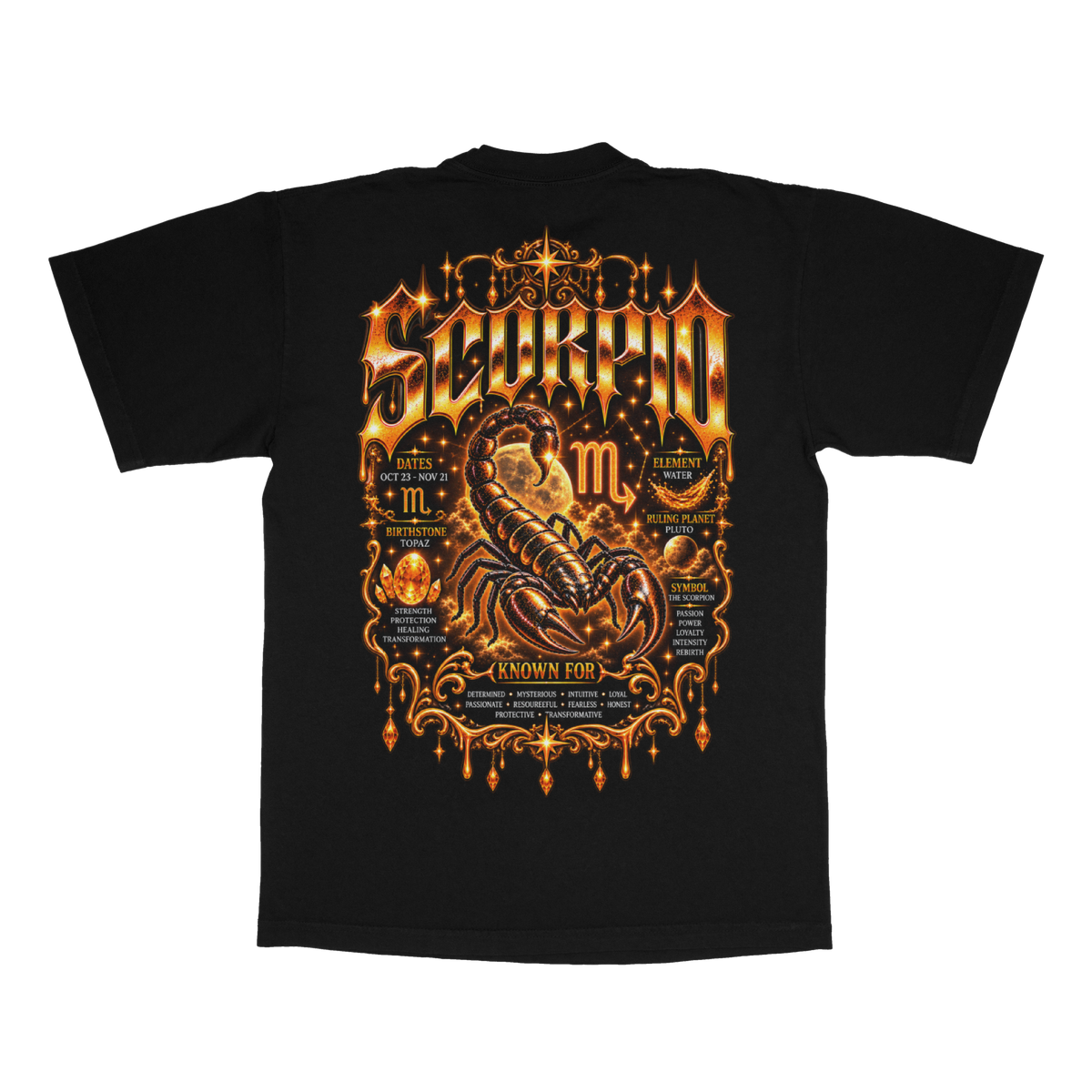 Scorpio adult tee