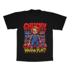 Chucky "Wanna Play?" adult tee