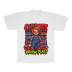 Chucky "Wanna Play?" adult tee