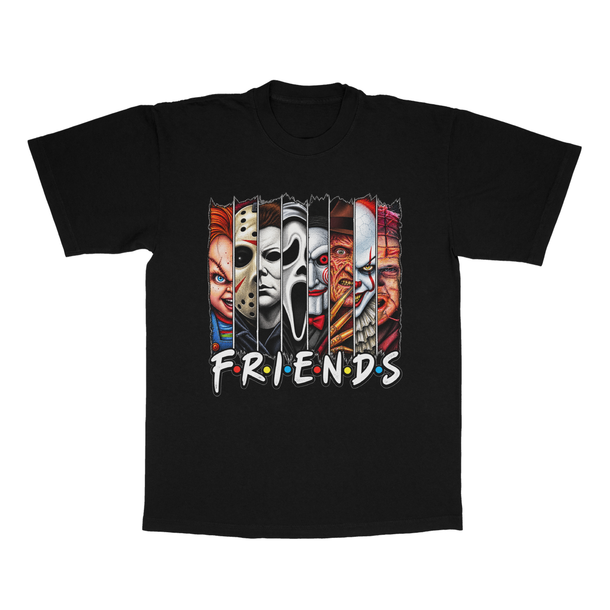 Horror Friends adult tee