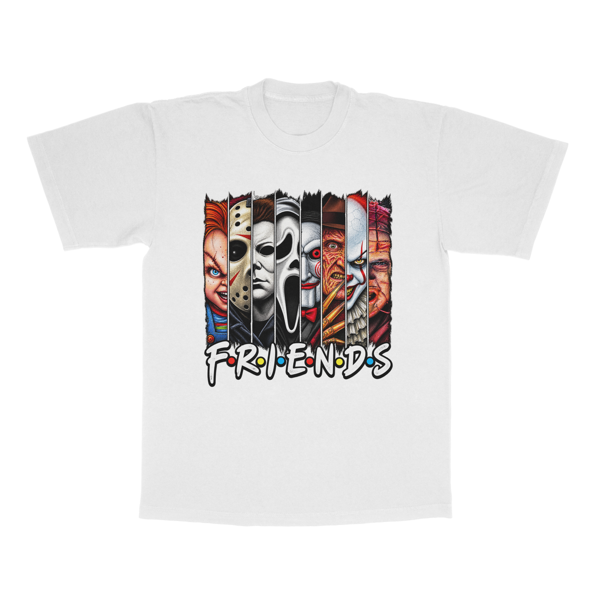 Horror Friends adult tee
