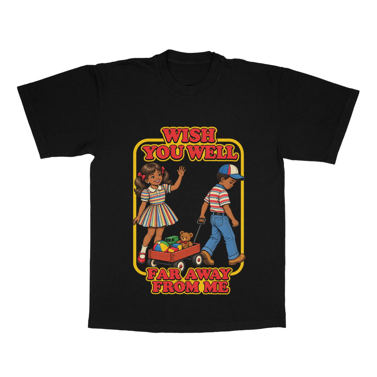 Wish You Well, Far Away From Me adult tee