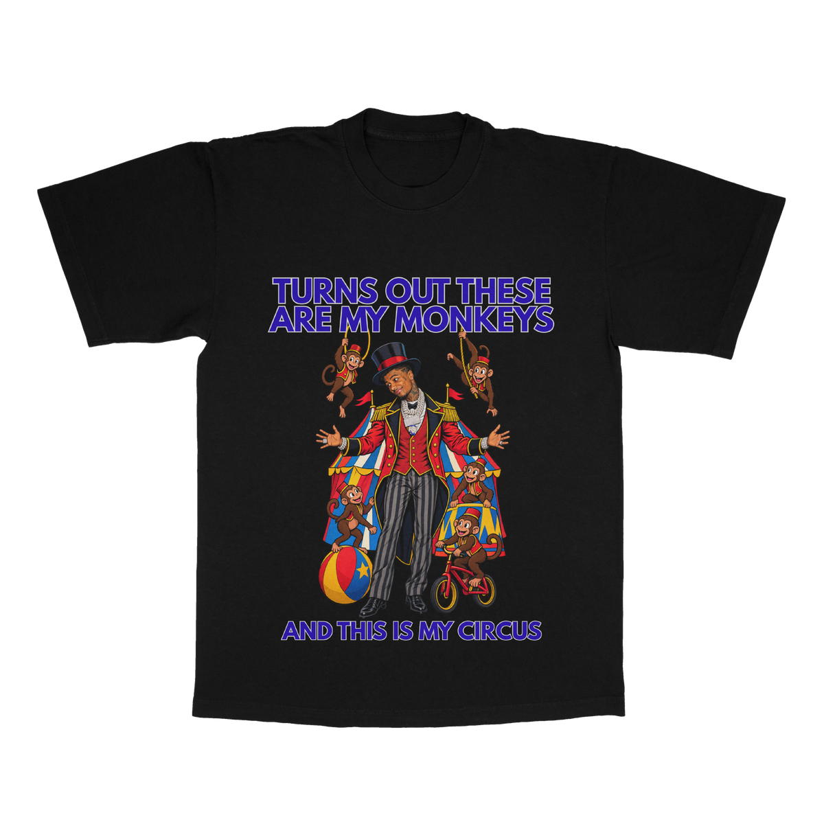 Blueface "Turns Out This Is My Circus" adult tee