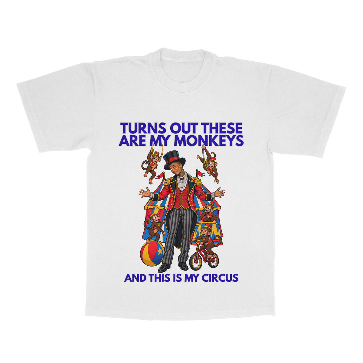 Blueface "Turns Out This Is My Circus" adult tee