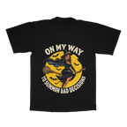 On My Way To Summon Bad Decisions adult tee