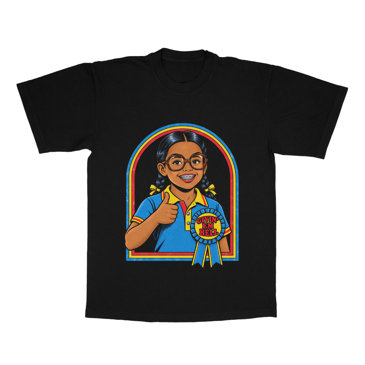 Givin' Em Hell adult tee