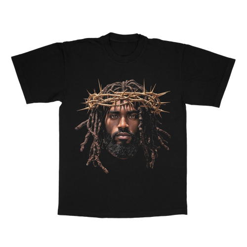Black Jesus adult tee