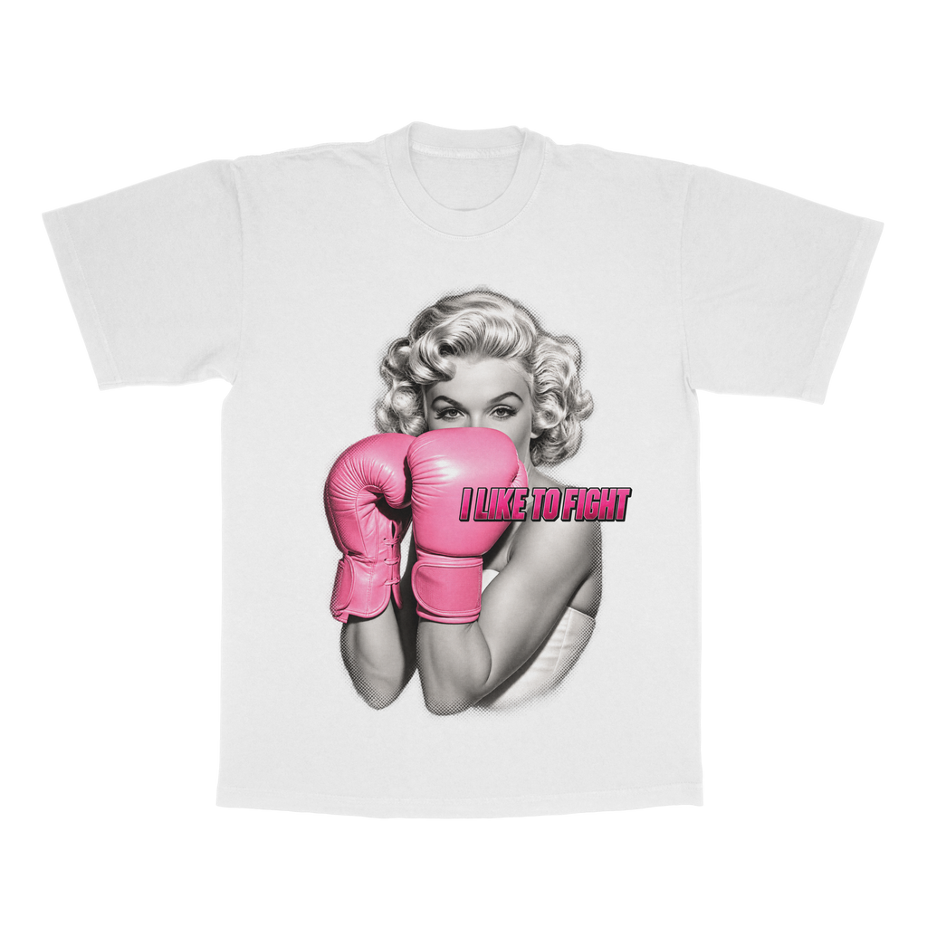 I Like To Fight adult tee