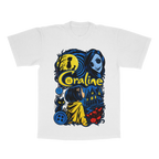 Coraline adult tee