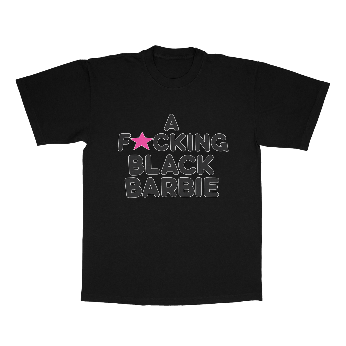 A F*cking Black Barbie adult tee