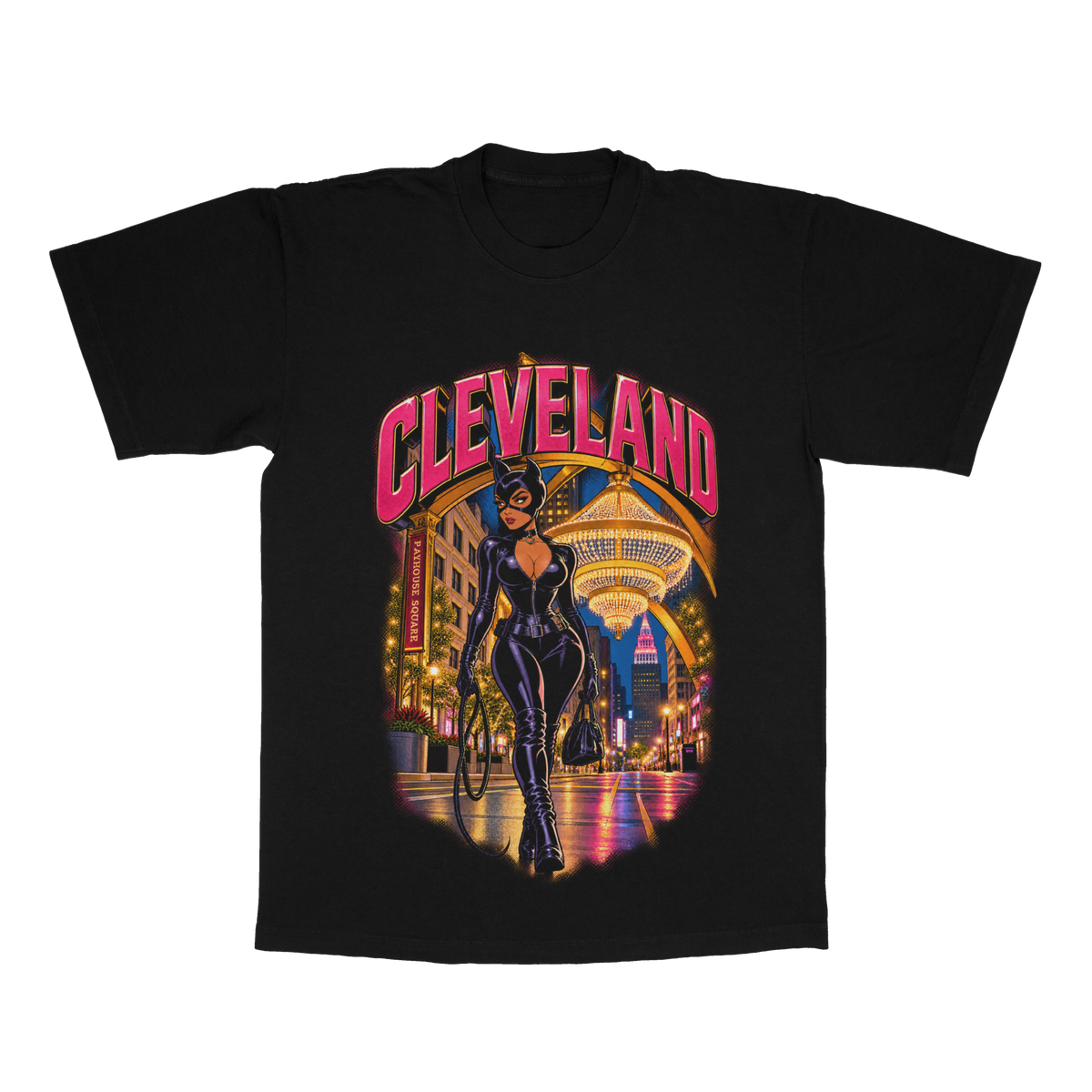 Catwoman adult tee