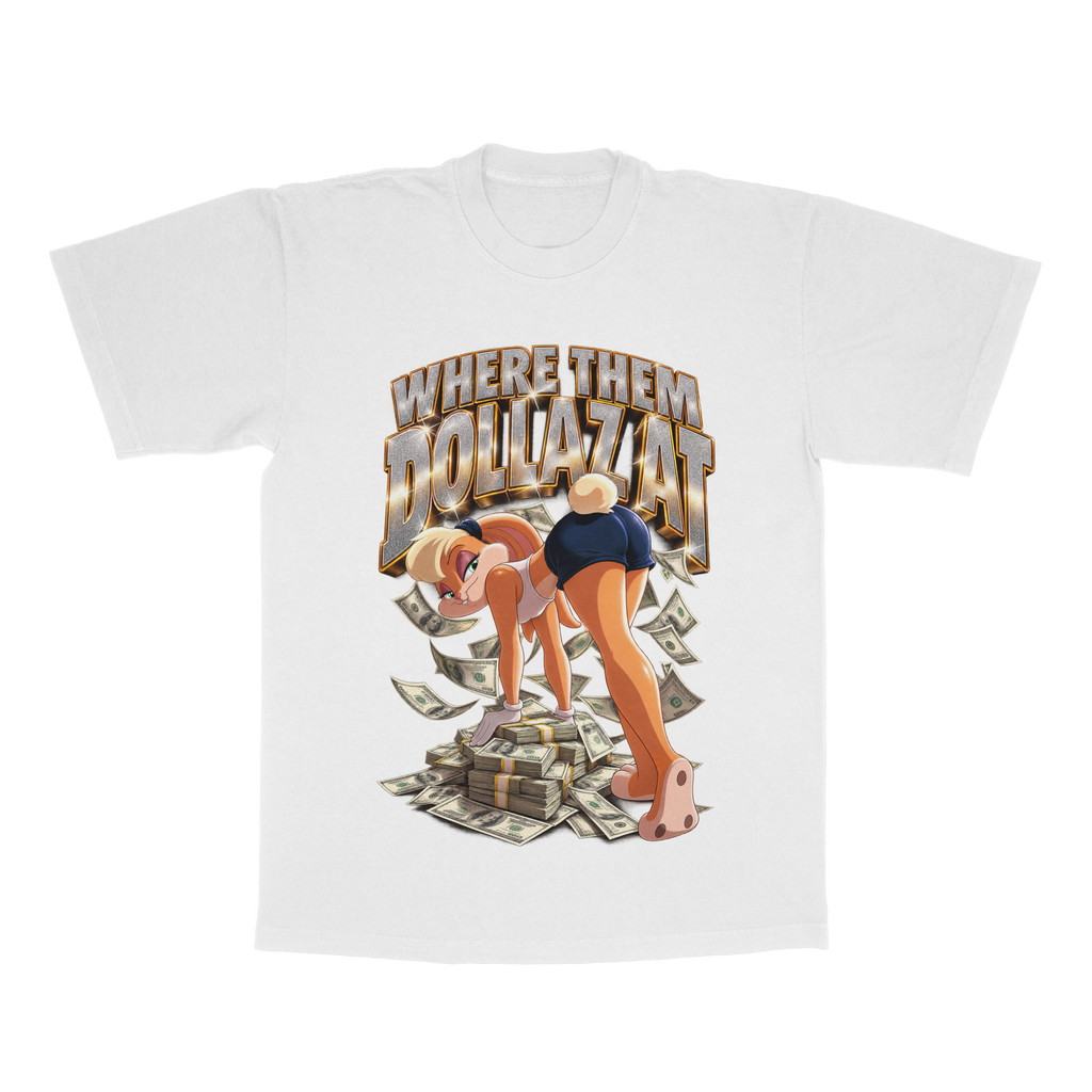 Where Dem Dollas At adult tee