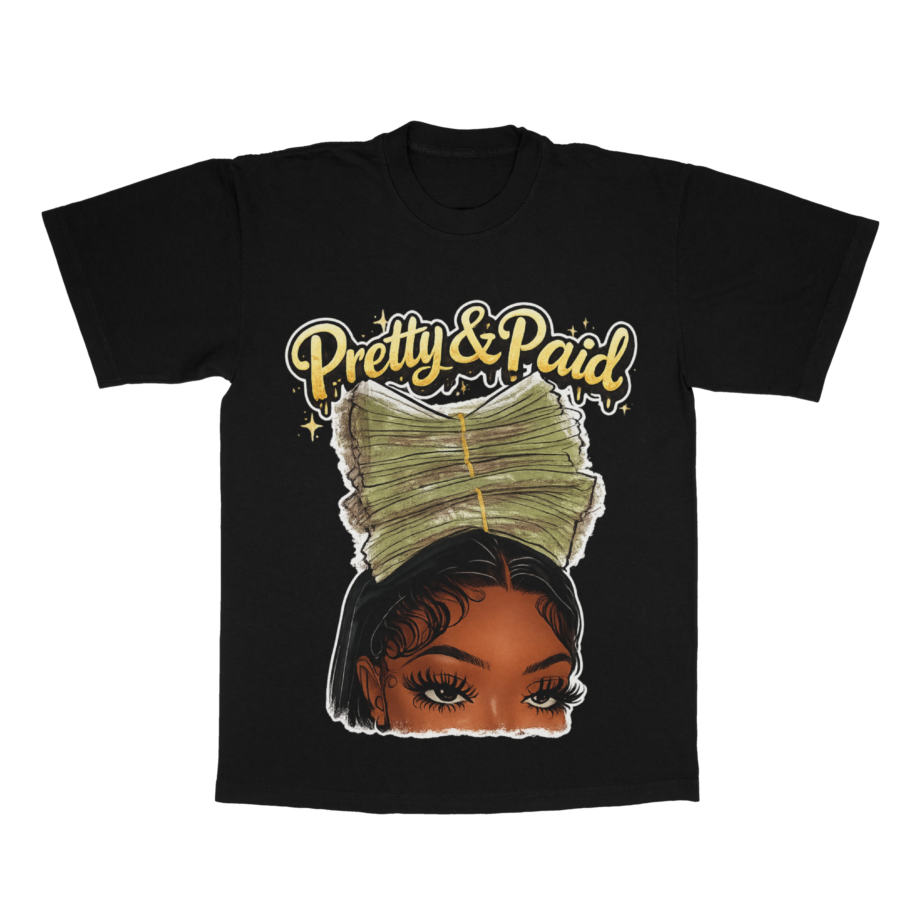 Pretty & Paid adult tee