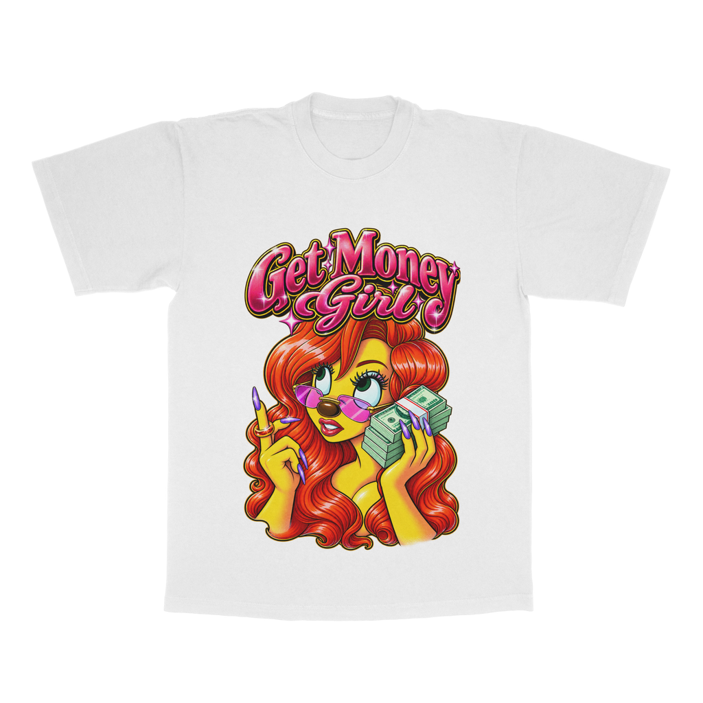 Get Money Girl adult tee