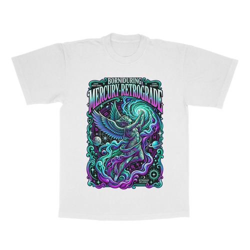 Born During Retrograde adult tee