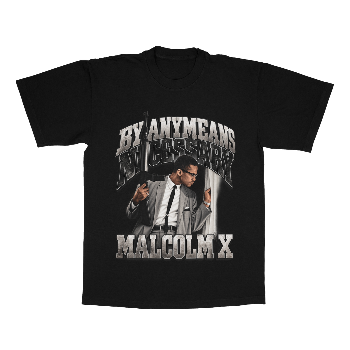 By Any Means Necessary adult tee