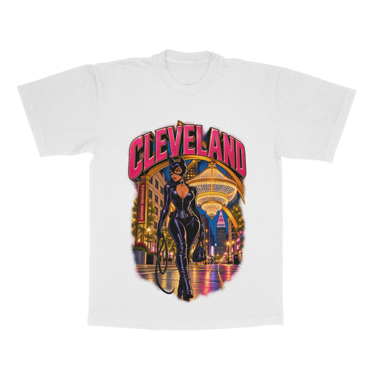 Catwoman adult tee