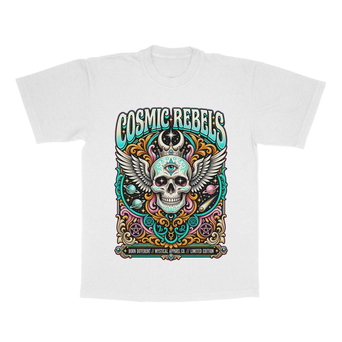 Cosmic Rebels adult tee