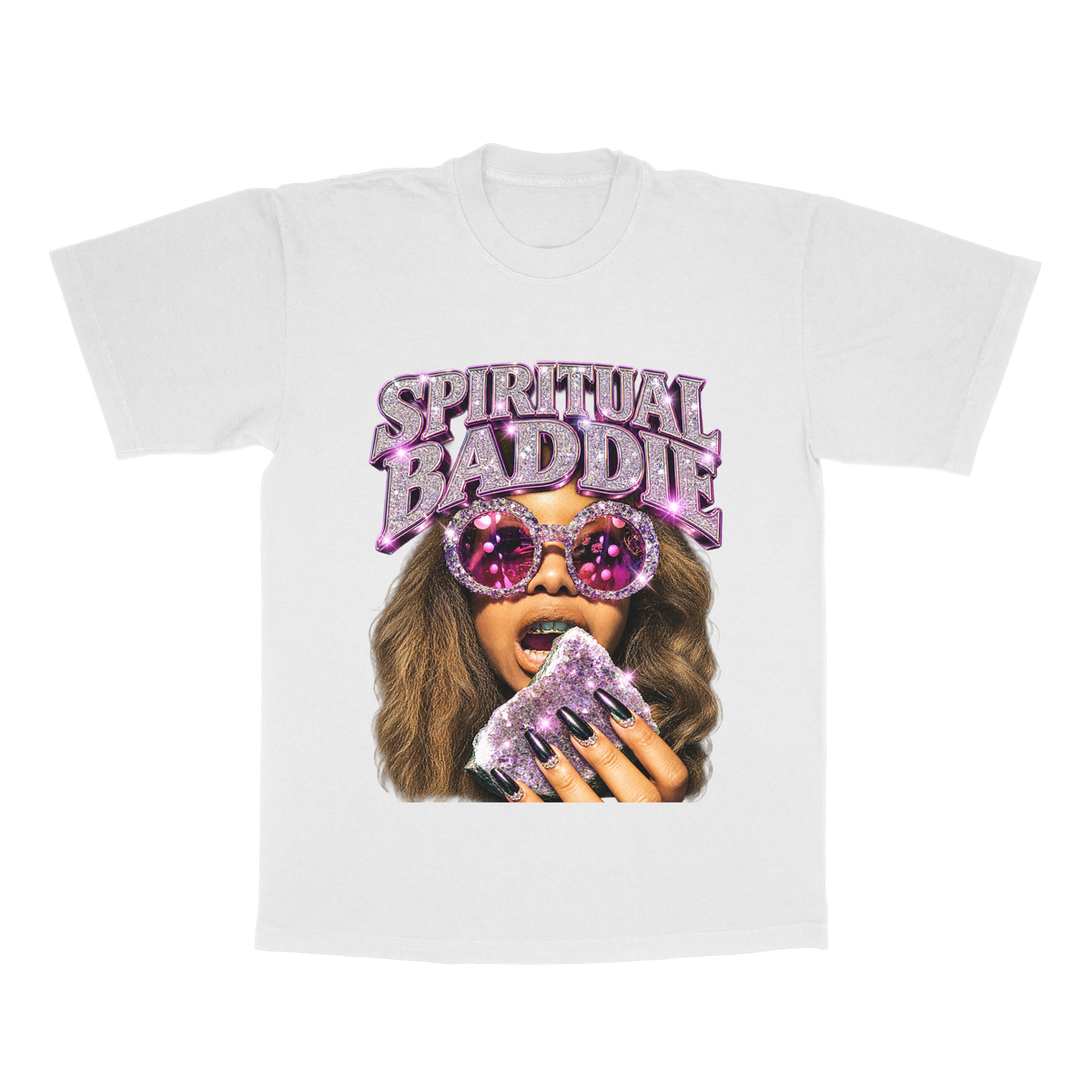 Spiritual Baddie adult tee
