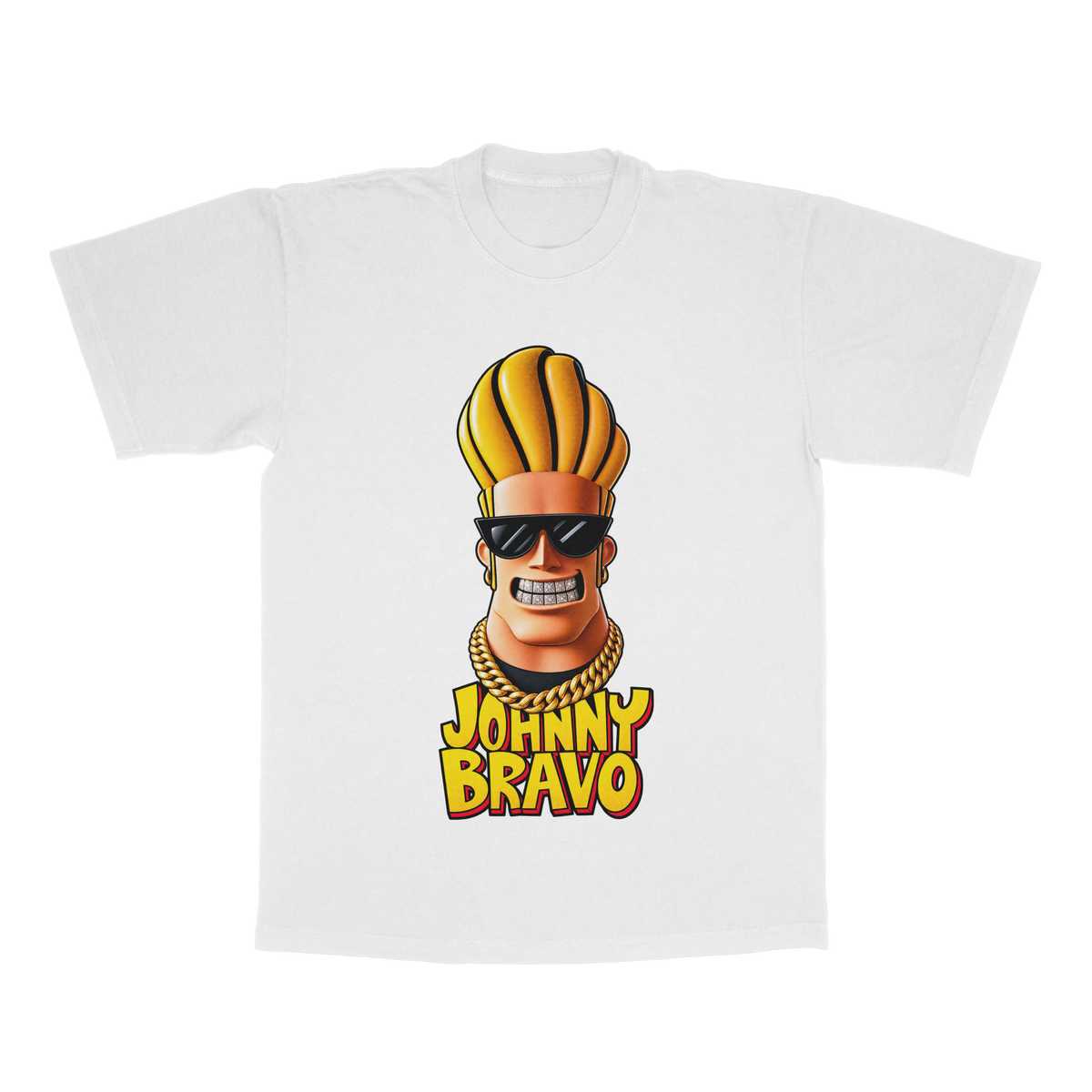 Johnny Bravo adult tee