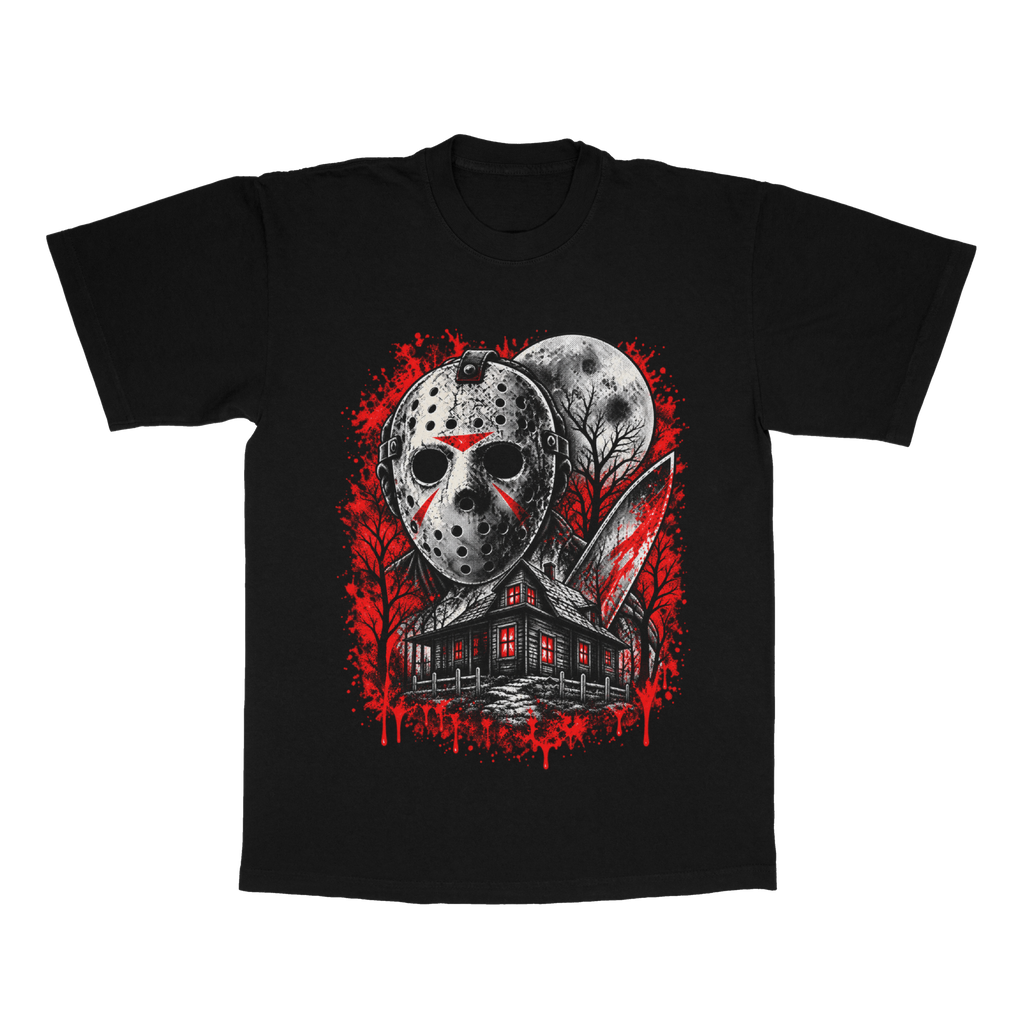 Nightmare Hockey Mask adult tee