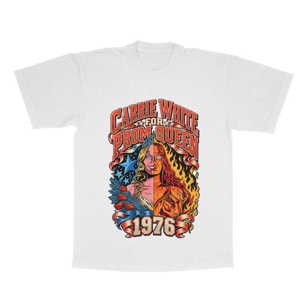 Carrie White For Prom Queen adult tee