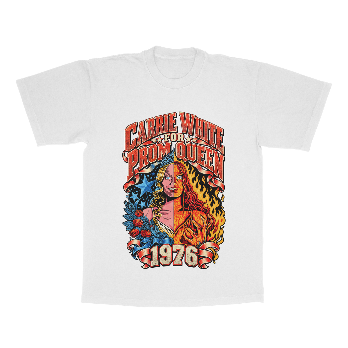 Carrie White For Prom Queen adult tee
