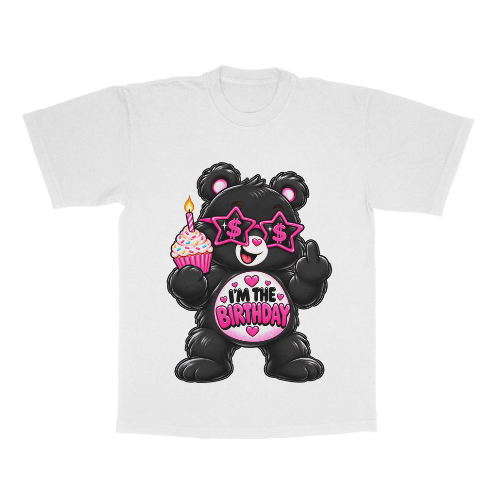 Too Cute To Care Bears adult tee