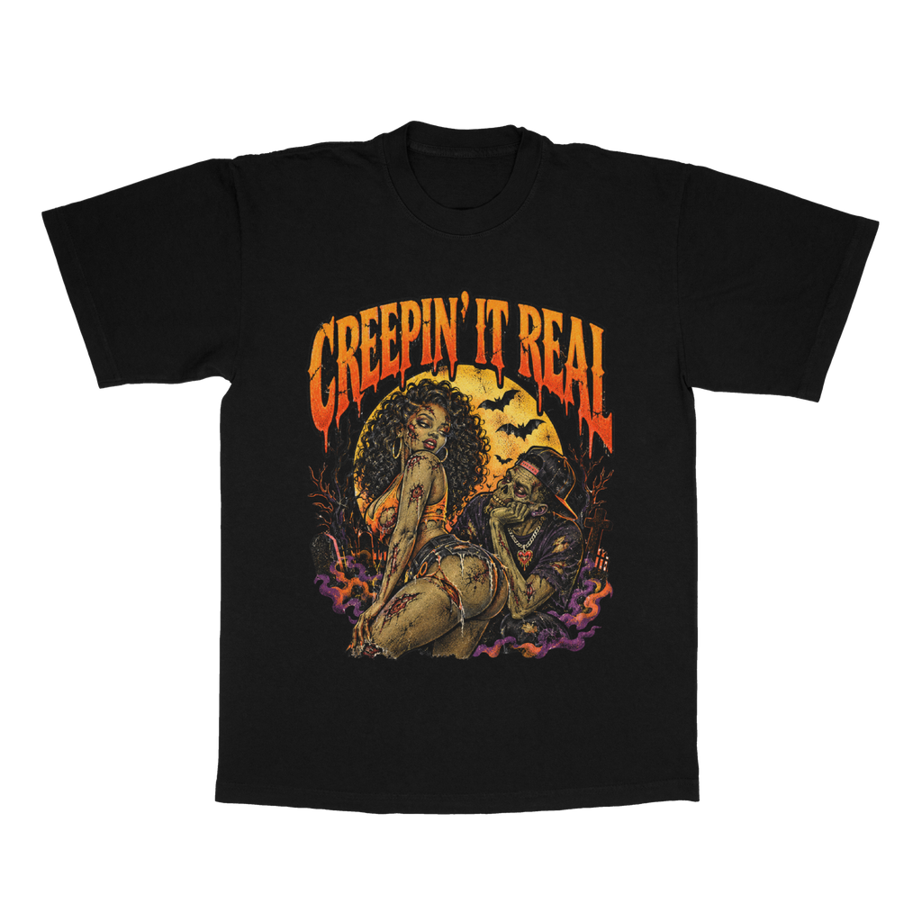 Creepin' It Real adult tee