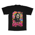 Ghostface "Call Me" adult tee