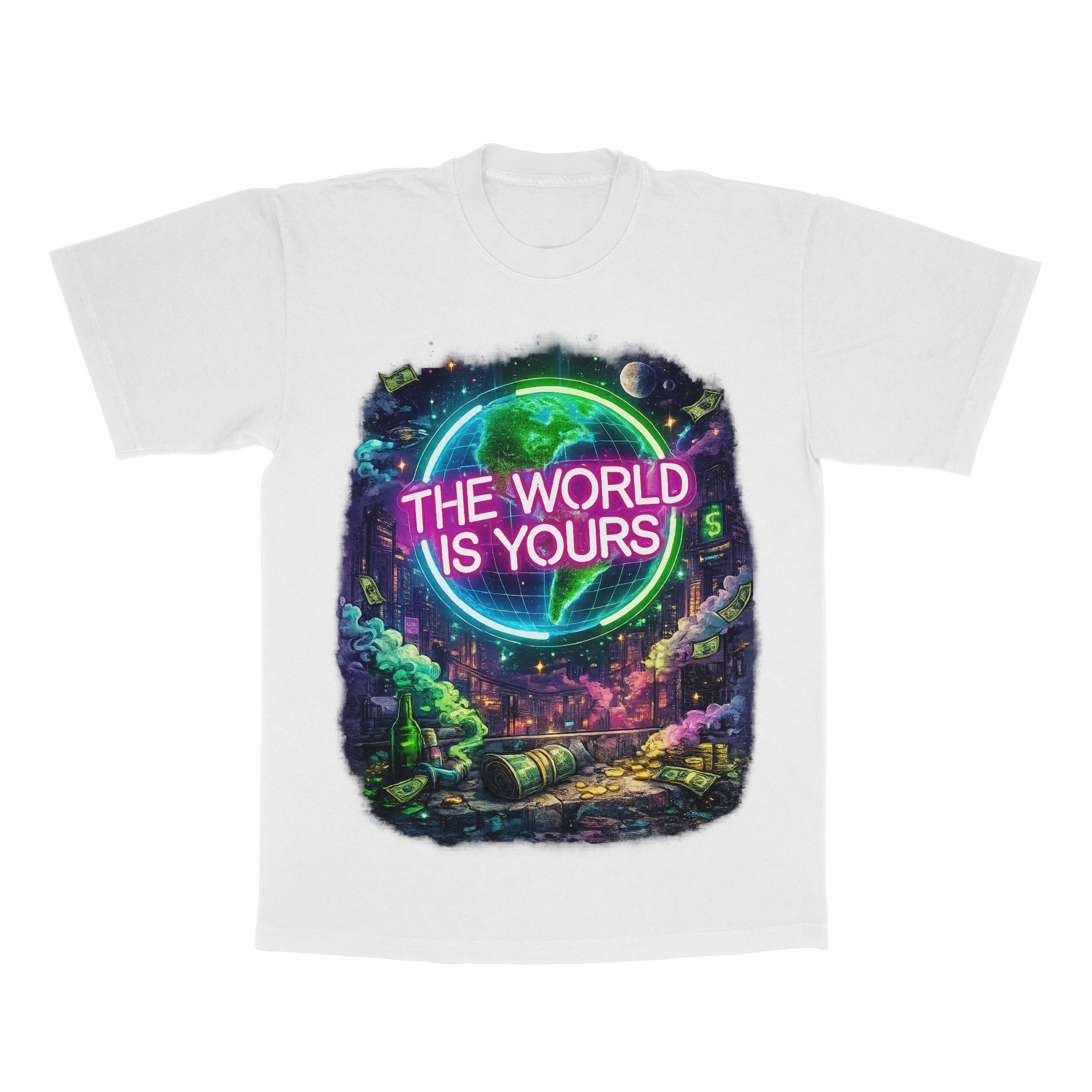 The World Is Yours adult tee